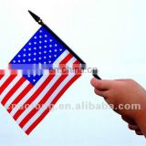 customized full color logo printing outdoor polyester advertising flag