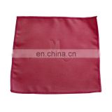 synthetic shammy stamping logo microfiber double sides cleaning cloth