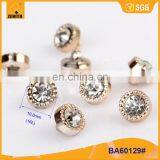Shinny Gold ABS Shirt Button BA60129 thumbnail-3