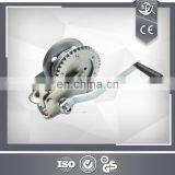 One Way One Speed 1800lbs Steel Cable Belt Hand Winch thumbnail-1