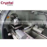 Horizontal and Automatic CJK6140B Cnc Lathe Machine With 4station Tool Holder thumbnail-5