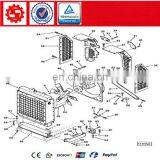 3001363 Diesel Engine Parts, Spare Parts Radiator Mounting