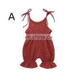 2019 Summer Linen Baby Bodysuit Romper Custom Printed Baby Onesie thumbnail-2
