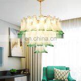 Modern Fashion Simple Luxury K9 Clear Crystal Ceiling Lighting Chandelier