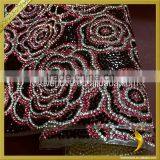 Wholesale Rhinestone Iron on Patches Hot Fix Rhinestone Mesh for Dress FRM-233 thumbnail-2