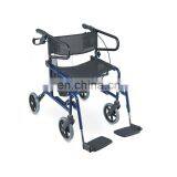 Elderly Adult Folding Aluminum Walker Rollator for Elderly thumbnail-3