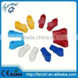 6mm Red Peg Hook Lock thumbnail-6