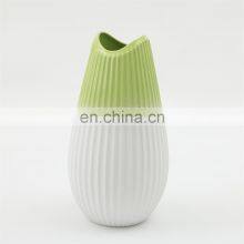 Ceramic Ornaments Color Origami Line Crack Glaze Simple Home Office Decoration Vase thumbnail-4