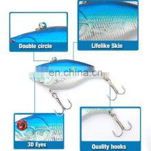 New High Quality 7cm/18.6g VIB Plastic Lure With Carbon Steel Treble Hook and Attractive Color thumbnail-3