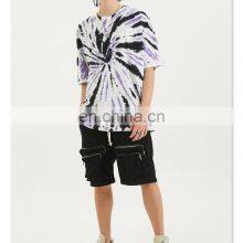 2021 Manufacturers Customize 200gsm Best Colorful Printed 100% Cotton Men Oversized T-shirt thumbnail-3