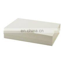 Ready Stock Shallow Ivory Color Custom Printing Magnetic Packaging Gift Box Wholesale thumbnail-1