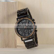 BOBO BIRD CustomYour Own Logo Automatic Mechanical Luxury Watch Eco Friendly Men Wooden Watch thumbnail-3