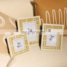 K&B Wholesale 4x6'' Sizes Paper Engraved Wooden Photo Frame for Home Decoration thumbnail-4