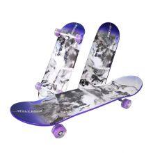Customized Graphic Plastic Cruiser 28inch Double Kick Surf Longboard Skateboard thumbnail-3