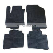 Full Set Car Mats Carpet Black Floor Mat Car Floor Mat For KIA-RIO 2012-2015 thumbnail-1