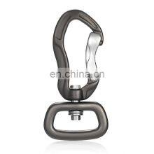 JRSGS 4KN Hot Sale Hiking Aluminum 4KN Swivel Carabiner Hook for Dog Leash High Quality Multi Tool S7805DXE