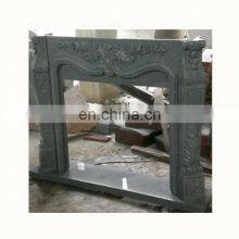 Indoor Granite Carving Decorative Fireplace Surround
