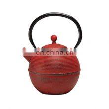 Japanese Tetsubin Tea Kettle Cast Iron Teapot With Stainless Steel Infuser Black thumbnail-4