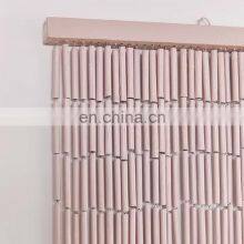 Best Selling Product Landscape Bamboo Beaded Door Curtain Cheap Wholesale Beaded Painted Door Curtain Wholesale thumbnail-3