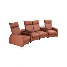 New Italian Minimalist Streles Smart Cinema Sofa Villa Luxury Vip Home Studio Leather Sofa thumbnail-2