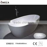 2014 New Style Acrylic Bathtub, Egg Shape Bath Tub,Thin Edge Tub thumbnail-1