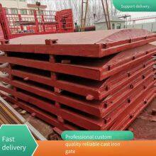 Pictures of Cast Iron Gate Flap Valves for Channel Water Stop and Backflow Prevention thumbnail-1