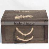 Europe Six Bottles Wood Gift Packing Wooden Wine Box for Sale thumbnail-2