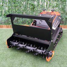 Tracked Gasoline Electric Hybrid Powered for Hills 1000mm Cutting Width Remote Control Forest Mulcher MTSK1000 thumbnail-2