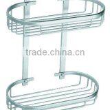 Aluminium bath rack, aluminum basket with hooks L09-4-2