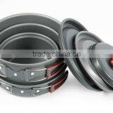 5~6persons Outdoor Portable Cookware Camping Aluminum Alloy PY71005 thumbnail-2
