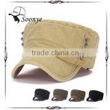 wholesale 100% cotton stud army cap