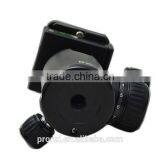 Q02 SLR Camera Tripod Ball Head Gimbal Lock Hydraulic Damping Micro-benchmark thumbnail-3