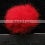 RED COLOR 1.8"~1.9" Fur Balls, Sewing Notion, Pom Poms 3pcs Clearance Sale