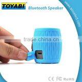 Drum Design Portable Wearable Wireless Outdoor Mini Bluetooth Speaker With Silicon Materials and Hook thumbnail-5