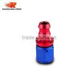 Aluminum Oil Cooler Hose Fitting Straight Push on Fitting Hose End Blue and Red 10-001-12 thumbnail-2