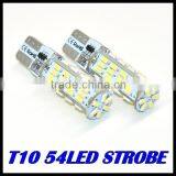 2015 New Design T10 Flash Led Car Light With White Strobe Light
