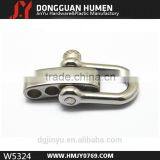 Stainless Steel U Shackle Buckle , High Quality Hardware d Shackles thumbnail-2