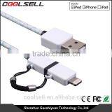 Coolsell MFi 2 in 1 USB Cable Original MFi Cable 2 in 1 USB Cable thumbnail-1