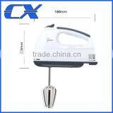 100W 7 Speed Mini Hand Mixer With Dough Hooks