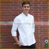 New Style Polyester Cotton Kitchen Clothing White Fit Chef Clothing Uniform thumbnail-4