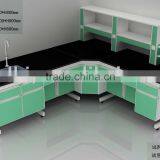 Customized ! Lab Corner Table Resin Table thumbnail-1