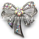Butterfly Rhinestone Metal Brooch Pins,Color Rhinestone Brooch For Suit thumbnail-2