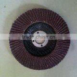 H539 100*16mm Brown Flap Disc From China thumbnail-2