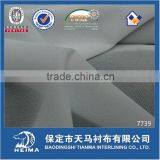Plain Weave Stretch Interlining 7739 Fusible Interlining Linings