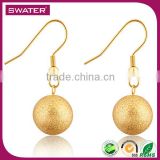 Best Selling Products Gold Metal Beaded Jhumka Earrings