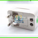 for Insten Universal World Wide Travel Charger Adapter Plug, White