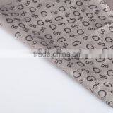 100% Polyester Knitting Velvet Decoration Home Textile Fabric Brush Caulking Letter Pattern Cushion Fabric Velvet Toy Fabric