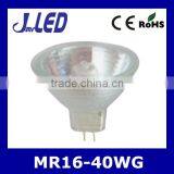High Power Glass Body Mr16 Spotlight 40w Halogen Bulb