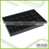 Black PU Leather Jewelry Display Tray for Jewelry Packaging thumbnail-1