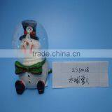 New Design Resin Snoopy Water Globe Crafts Ornaments thumbnail-1